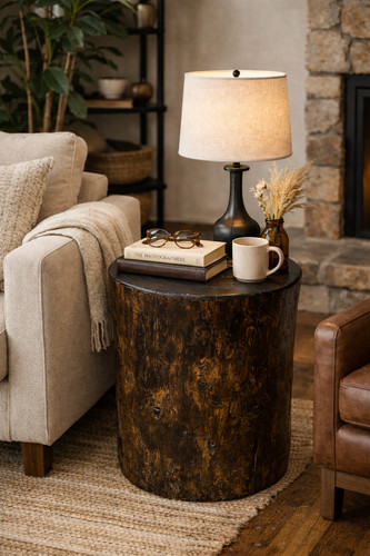 Heritage log stump jacobean - heritage,